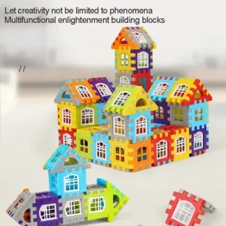 Rainbow House Building Blocks
