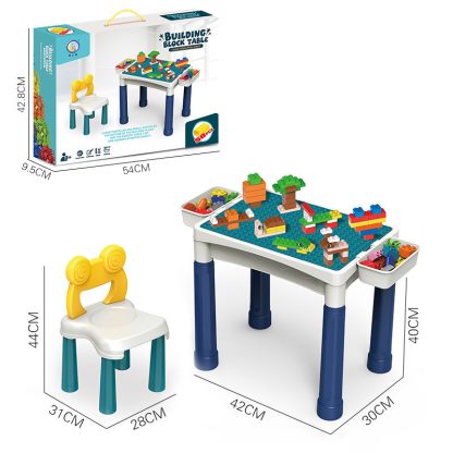 2-in-1 Blocks and Drawing Table – Bacha Planet