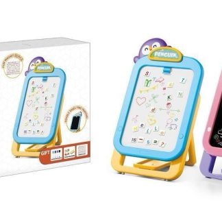 HOLYFUN Kids Easel Toys, Chalk Board and White Board with Painting Accessories for Toddlers
