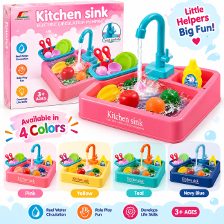Battery-Operated Dishwasher Sink Toy
