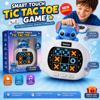 Fun Tic-Tac-Toe Electronic Game Touch Screen & Light