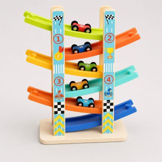 Sliding Six Track Scooter Game