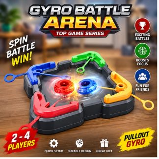 "Gyro Battle Arena" Pinball Combat Game