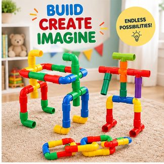 161-Piece Pipeline Building Blocks Set