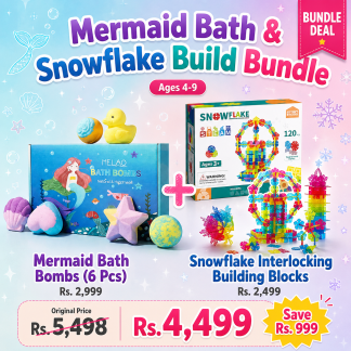 Mermaid Bath & Snowflake Build Bundle