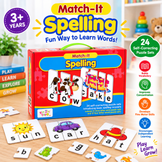 Match It! Spelling educational puzzle game